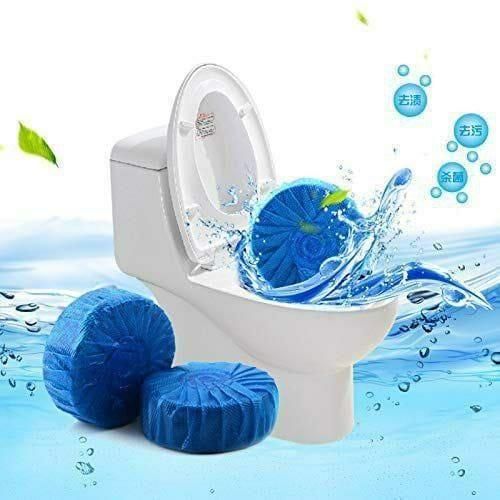 🚽 Toilet Cleaning Tablet (10 pcs) | Automatic Cleaner & Deodorizer 🔥 Limited Offer – Buy Now!