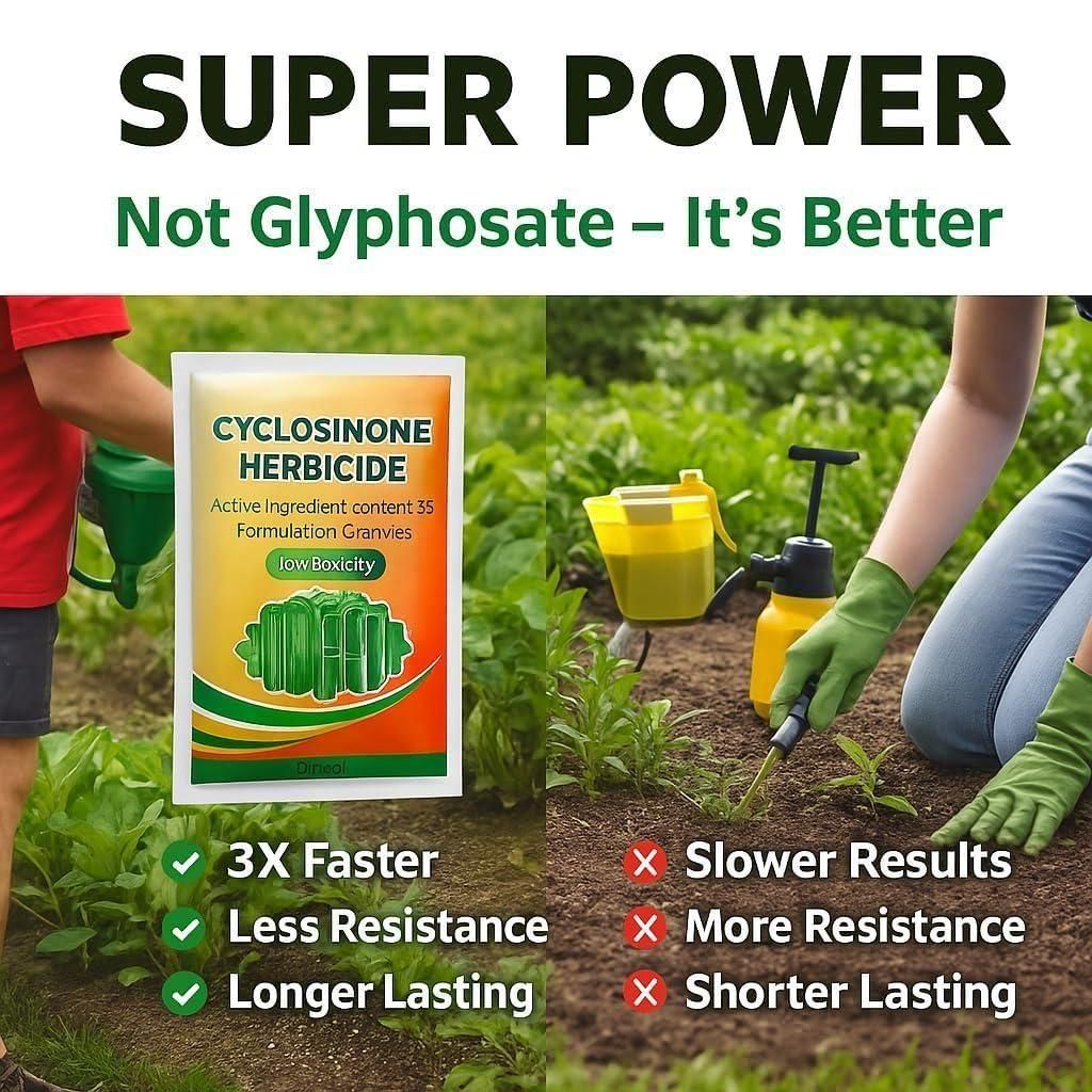 Cyclosinone Herbicide Granules (Pack of 2)