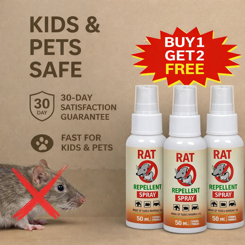 Rat Repellent Spray 50ML Buy 1 Get 2 Free
