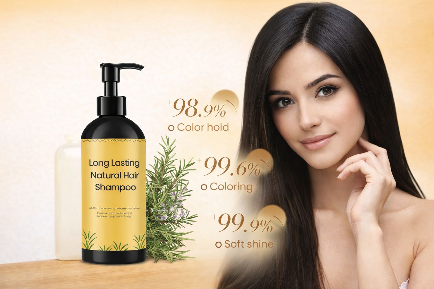 Long Lasting Natural Hair Dye Shampoo Buy 1 Get 1 Free